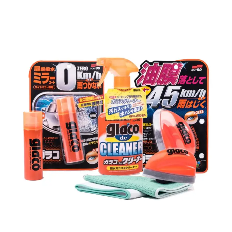 Soft99 Glaco Glas- & Sichtpaket Neue Kollektion