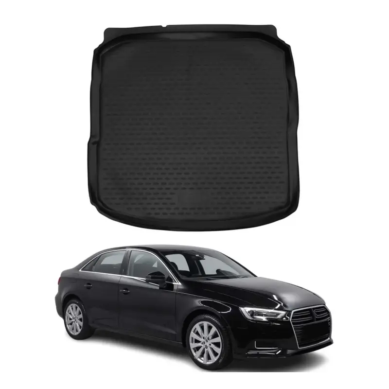 Kofferraummatte Kofferraumwanne für Audi A3 8V Limousine 2013-2020 Gummi TPE Direktkauf