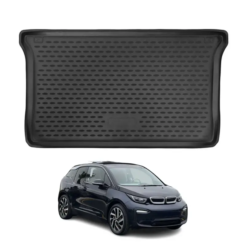Kofferraummatte Kofferraumwanne für BMW i3 I01 2013-2023 Gummi TPE Schwarz Günstig