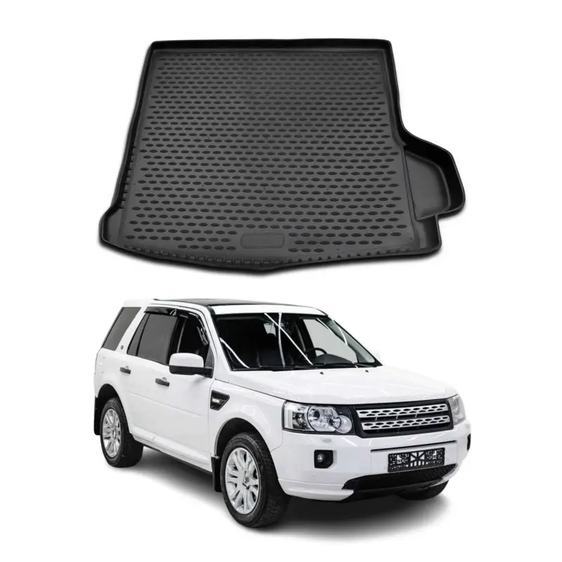Direkt Vom Hersteller Kofferraummatte Kofferraumwanne für Land Rover Freelander 2006-2021 Gummi TPE