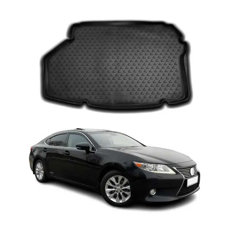 Kofferraummatte Kofferraumwanne für Lexus ES 300h 2012-2025 Gummi TPE Schwarz Mega-Angebot