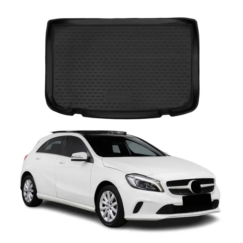 Kofferraummatte Kofferraumwanne für Mercedes A Klasse 2012-2018 Gummi TPE Meistverkauft