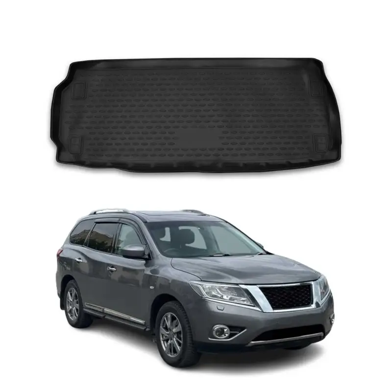 Top-Angebot Kofferraummatte Kofferraumwanne für Nissan Pathfinder 2012-2021 Gummi TPE