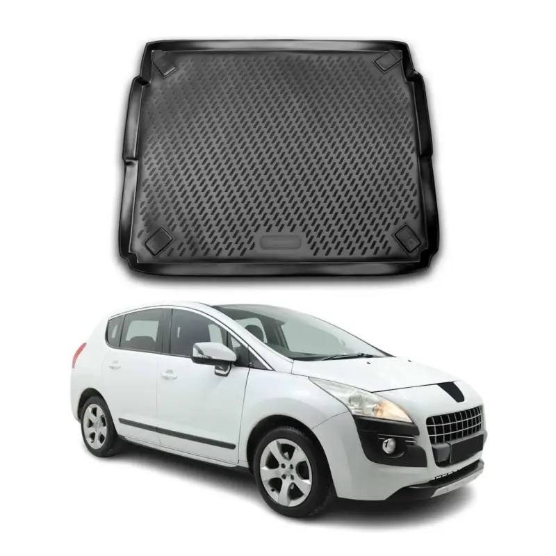 Mega-Angebot Kofferraummatte Kofferraumwanne für Peugeot 3008 2009-2016 Obere Gummi TPE
