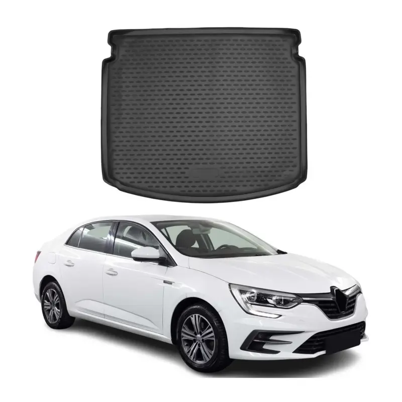 Kofferraummatte Kofferraumwanne für Renault Megane IV Grandtour 2016-2022 Gummi Schnäppchen