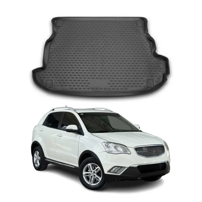 Sonderaktion Kofferraummatte Kofferraumwanne für Ssangyong Korando 2010-2021 Gummi TPE