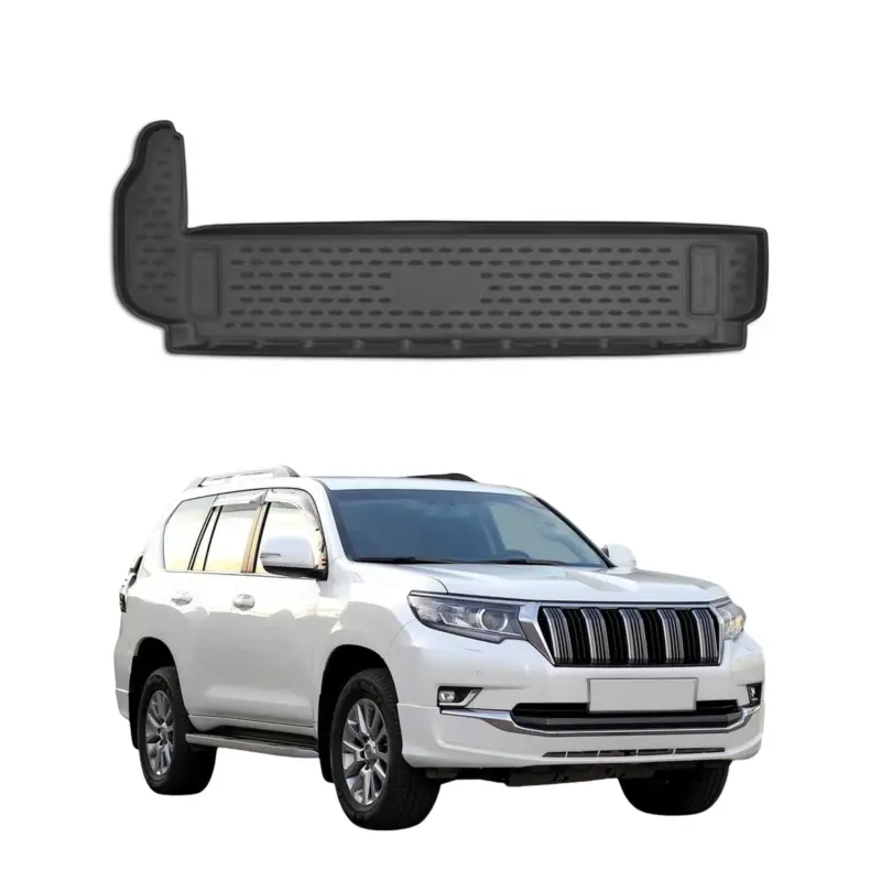 Sofort Bestellen Kofferraummatte Kofferraumwanne für Toyota Land Cruiser 2013-2021 Gummi TPE
