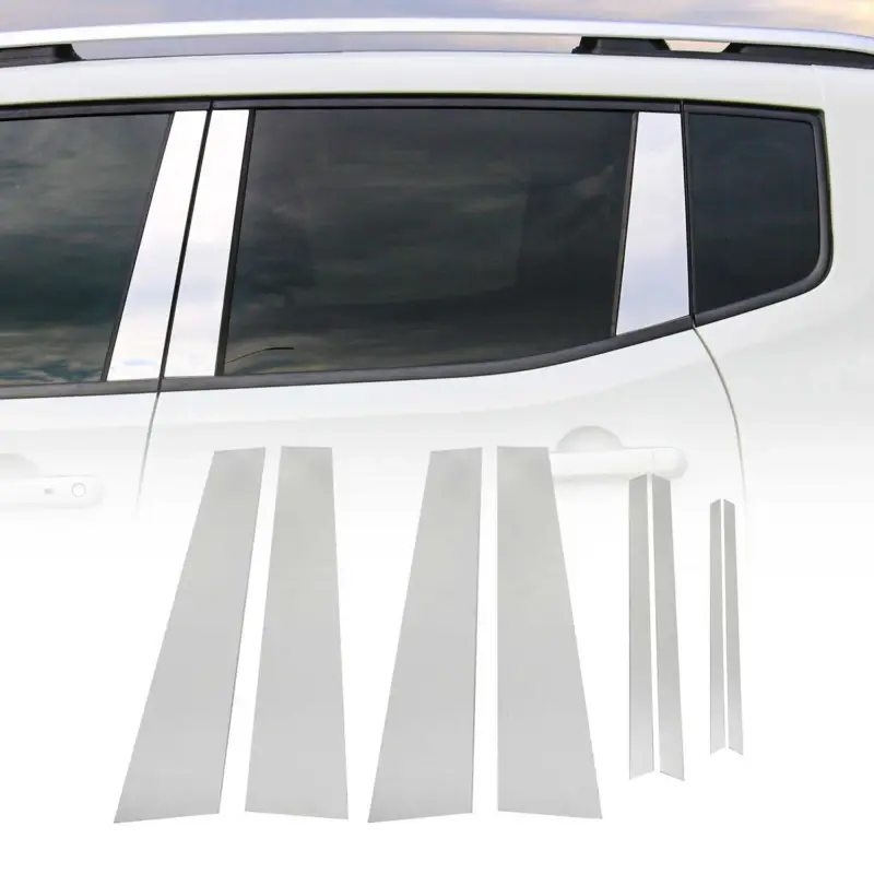 Versand Am Gleichen Tag B-Säule Türsäulen Verkleidung für Opel Insignia B 2017-2024 Edelstahl Chrom 8x