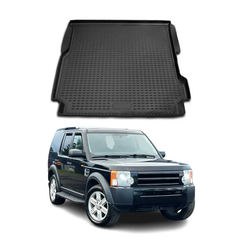 Kofferraummatte Kofferraumwanne für Land Rover Discovery 2004-2021 Gummi TPE Super-Preis