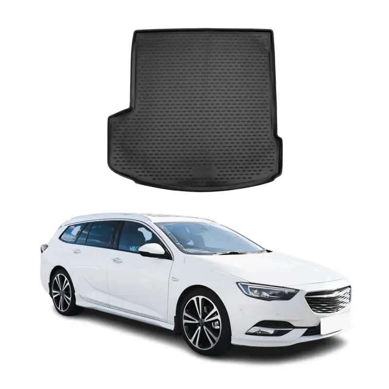 Neu Kofferraummatte Kofferraumwanne für Opel Insignia 2017-2021 Gummi TPE Schwarz