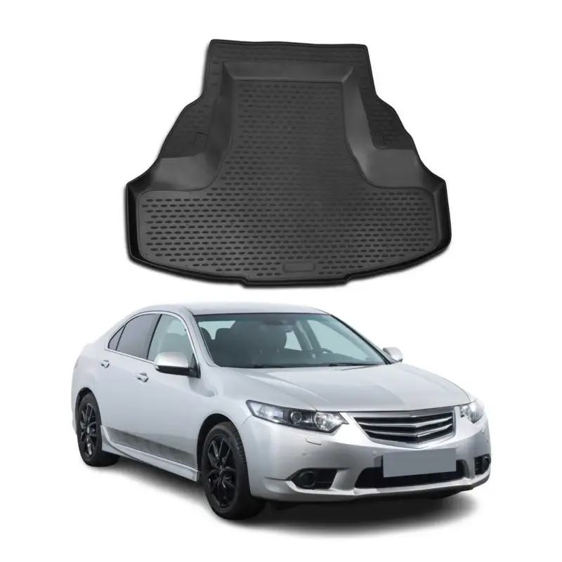 Knallerangebot Kofferraummatte Kofferraumwanne für Honda Accord Stufenheck 2008-2026 Gummi TPE