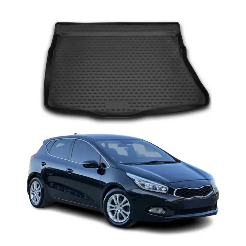 Kofferraummatte Kofferraumwanne für Kia Ceed 2012-2018 Schrägheck Gummi TPE Wochenendangebot