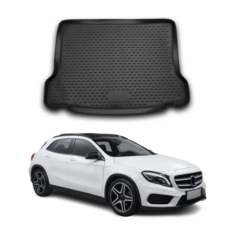 Schnäppchen Kofferraummatte Kofferraumwanne für Mercedes GLA X156 2013-2021 Gummi TPE