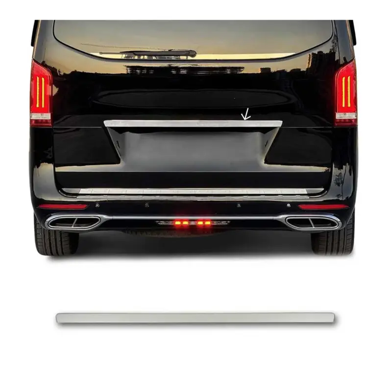 Wochenendangebot Heckklappe Kofferraumöffner für Mercedes Vito W447 2014-2026 Edelstahl Chrom