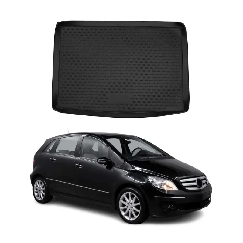 Kofferraummatte Kofferraumwanne für Mercedes B Klasse W245 2005-2011 Gummi TPE Sale