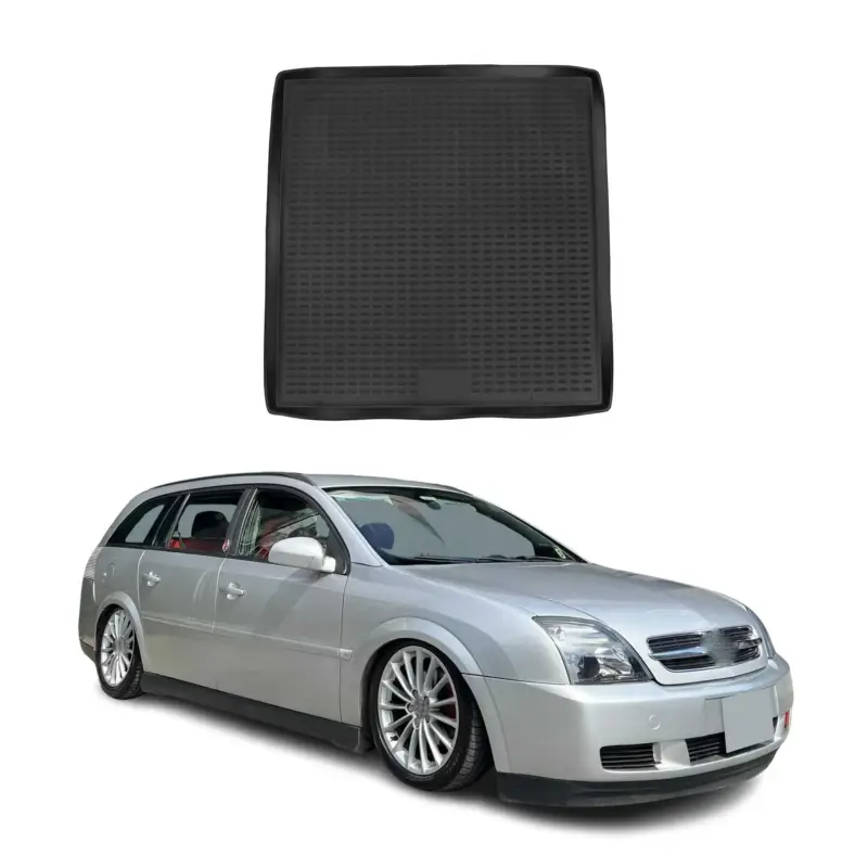 Jetzt Kaufen Kofferraummatte Kofferraumwanne für Opel Vectra C 2003-2008 Caravan Gummi TPE