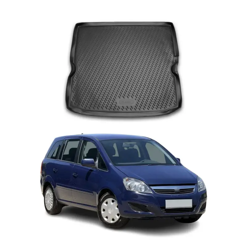 Nur Für Kurze Zeit Kofferraummatte Kofferraumwanne für Opel Zafira B Van 2005-2014 Gummi TPE