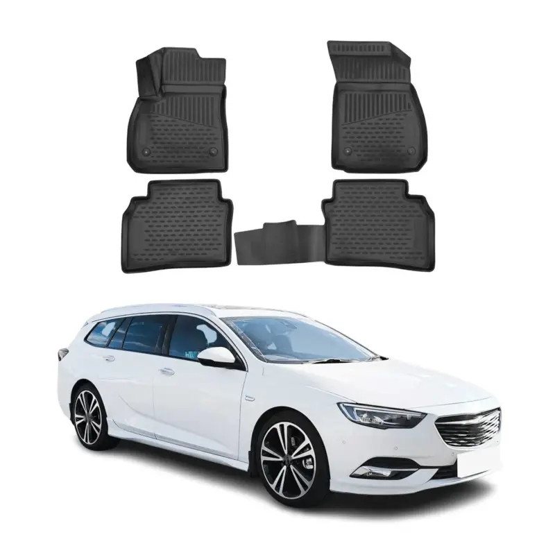 Preis Gesenkt OMAC Gummimatten Fußmatten für Opel Insignia B Tourer 2017-2022 TPE Schwarz 4x