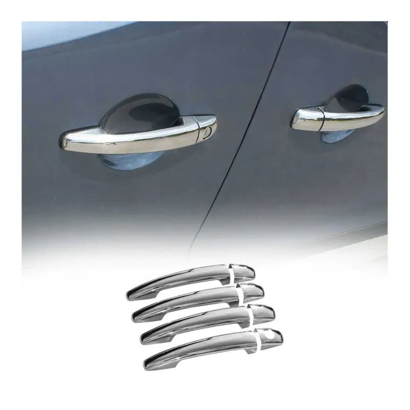 Wochenendangebot Türgriffblenden Chrom für Citroen C4 Grand Picasso 2006-2013 4Tür H1 Chrom 8x