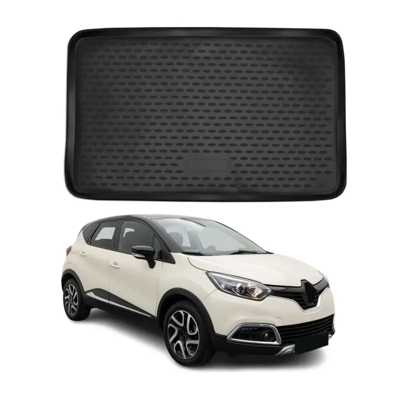 Neu Im Sortiment Kofferraummatte Kofferraumwanne für Renault Captur 2016-2021 Oben Gummi TPE