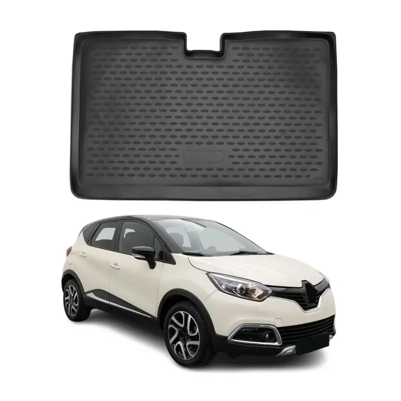 Expressversand Kofferraummatte Kofferraumwanne für Renault Captur 2016-2021 Unten Gummi TPE