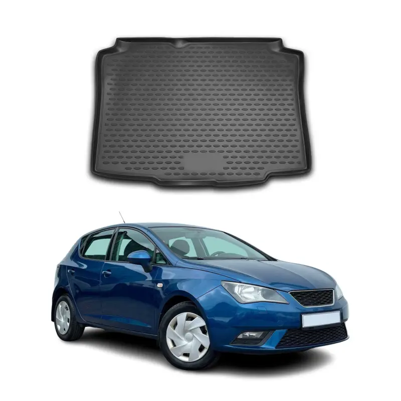 Kofferraummatte Kofferraumwanne für Seat Ibiza Schrägheck 2008-2017 Gummi TPE Sonderangebot