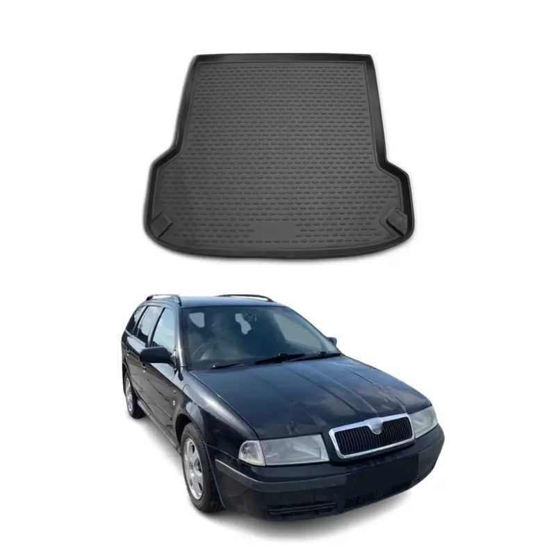 Kofferraummatte Kofferraumwanne für Skoda Octavia Combi 1996-2010 Gummi TPE Wochenendangebot