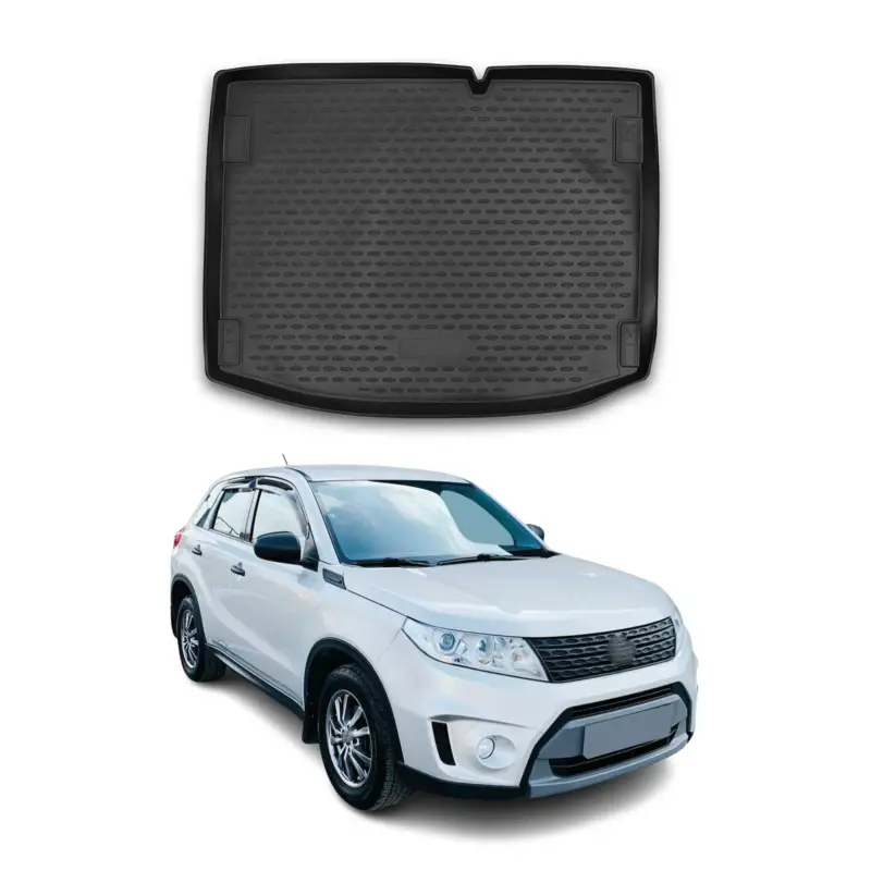 Kofferraummatte Kofferraumwanne für Suzuki Vitara 2015-2021 Unten Gummi TPE Top-Preis