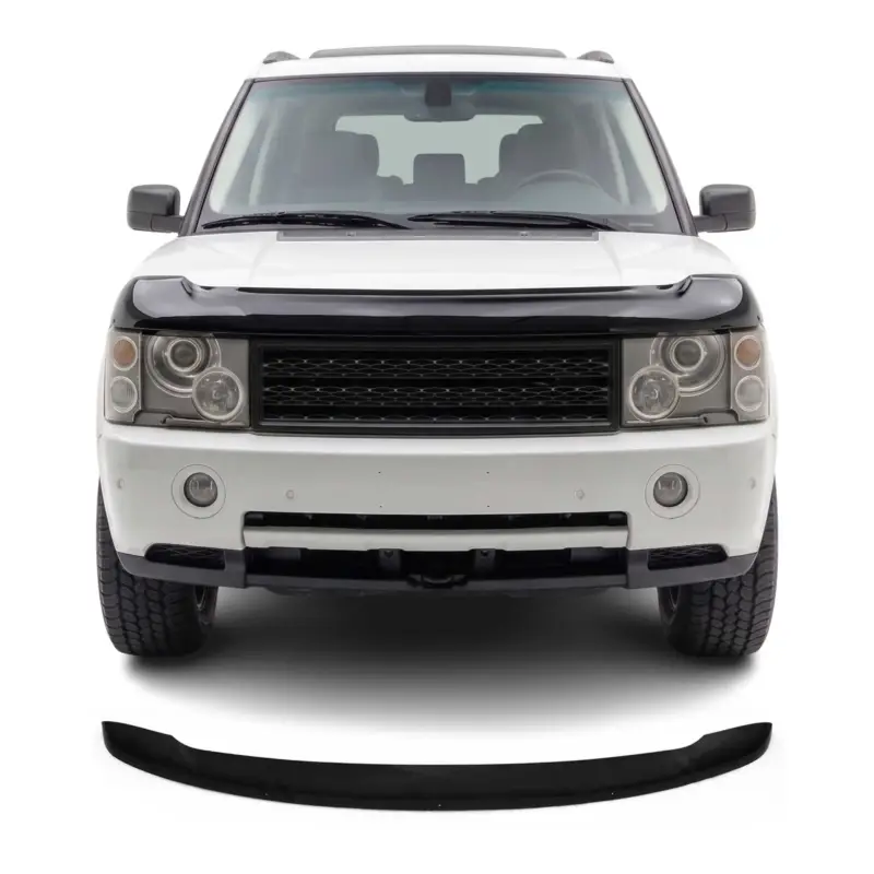 Motorhaube Deflektor Insekten Steinschlagschutz für Range Rover 2003-2012 Dunkel Super-Preis