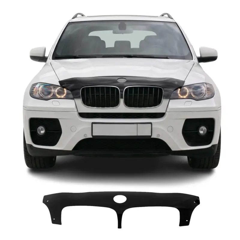 Motorhaube Deflektor Insekten Steinschlagschutz für BMW X5 X6 2006-2013 Dunkel Preis Gesenkt