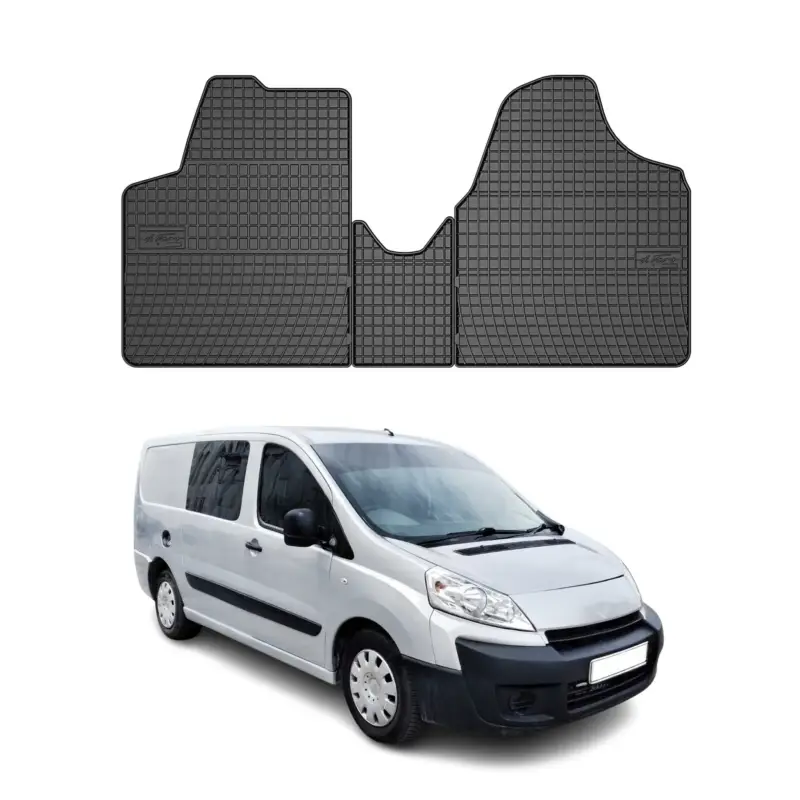 Direkt Vom Hersteller OMAC Gummi Fußmatten für Toyota Proace 2013-2016 1.Sitzreihe TPE Schwarz 3x