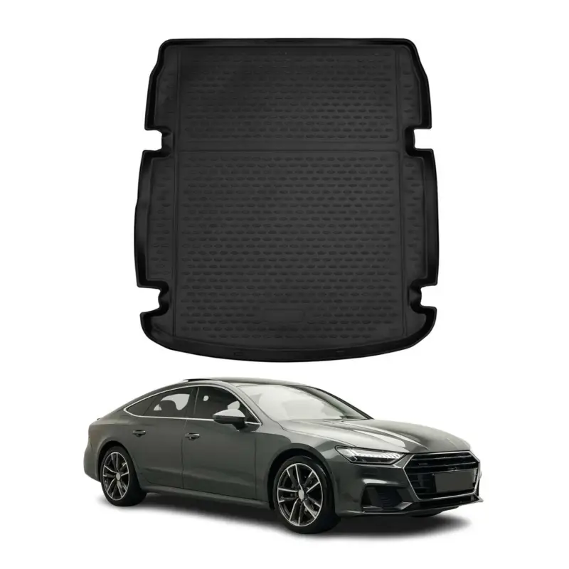 Kofferraummatte Kofferraumwanne für Audi A7 C8 Sportback 2018-2026 Gummi TPE Nur Heute