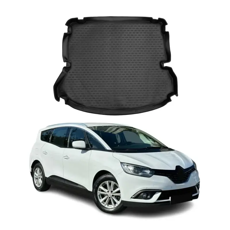 Kofferraummatte Kofferraumwanne für Renault Grand Scenic 2016-2022 Gummi TPE Must-Have