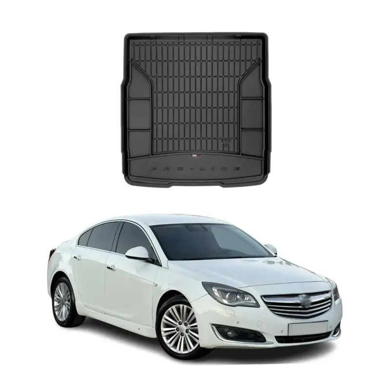 Billig OMAC Gummi Kofferraumwanne für Opel Insignia Sports Tourer 2008-2017 TPE Schwarz