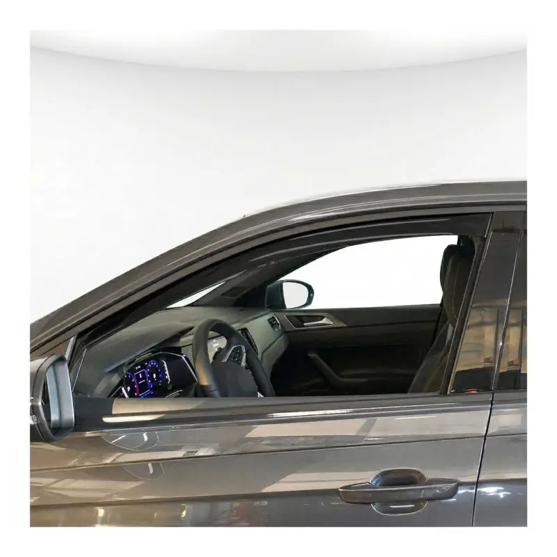 Solange Der Vorrat Reicht Windabweiser Regenabweiser für VW Taigo 2021-2026 Dunkel Acryl 2tlg