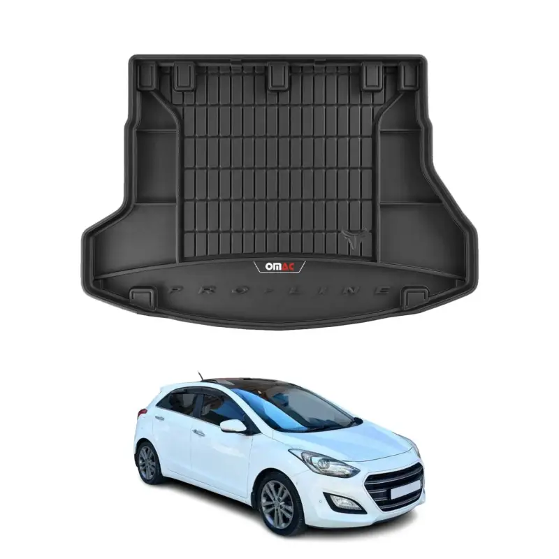 Geprüft OMAC Gummi Kofferraumwanne für Hyundai i30 Kombi 2012-2017 TPE Laderaumwanne
