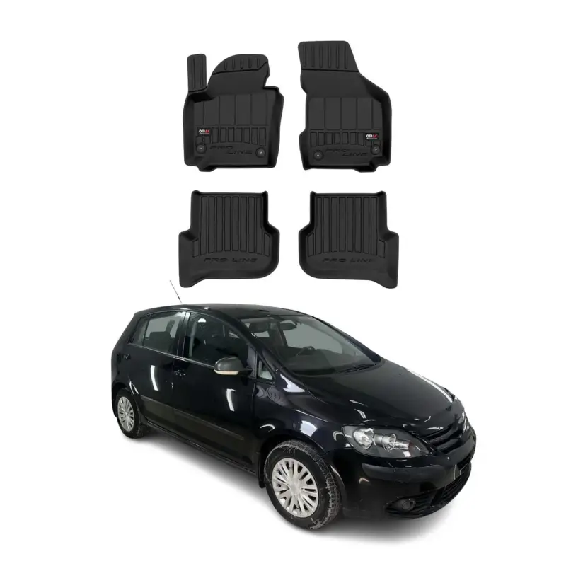 Sonderangebot OMAC Gummi Fußmatten für VW Golf Plus 2005-2014 Premium TPE Automatten 4tlg