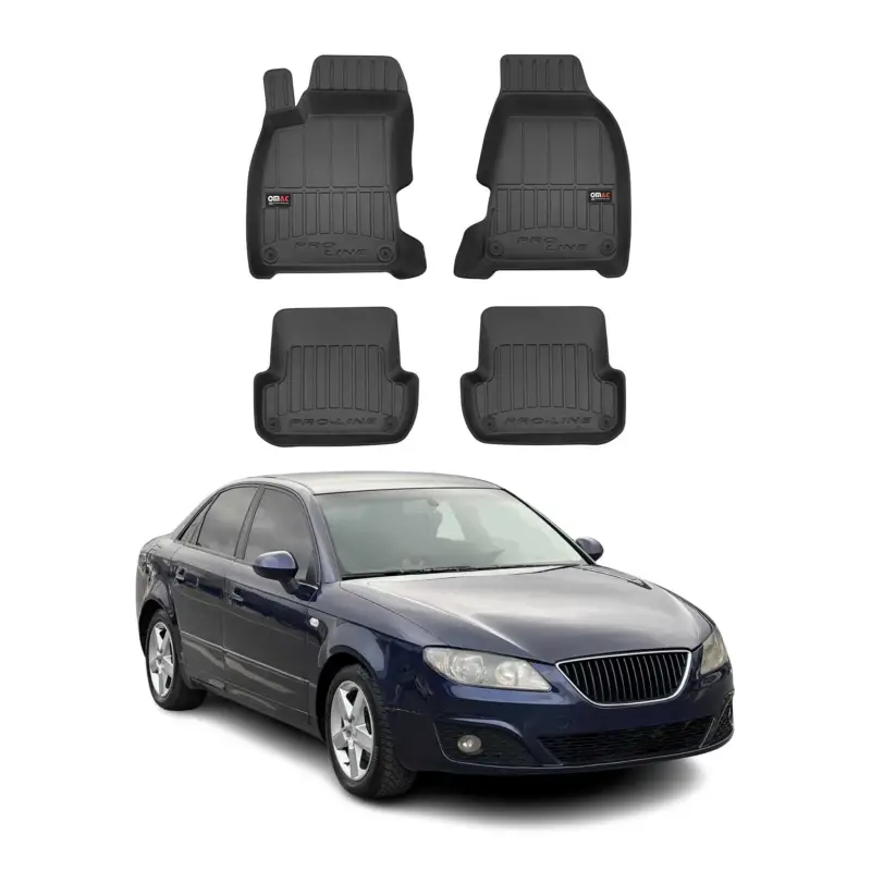 Geprüft OMAC Gummi Fußmatten für Seat Exeo 2008-2014 Premium TPE 3D Automatten 4tlg