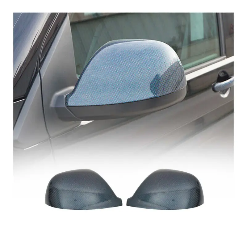 Abverkauf Spiegelkappen Spiegelabdeckung für VW Transporter T5 2009-2015 Echt Carbon Blau