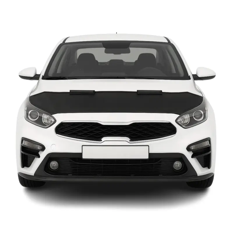 Abverkauf Haubenbra Steinschlagschutz für Kia Cerato Limo 2018-26 Schwarz Halb