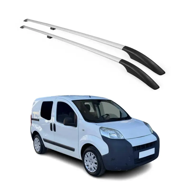 Versand Am Gleichen Tag Dachreling Dachgepäckträger Relingträger für Citroen Nemo 2008-2016 Alu Silber