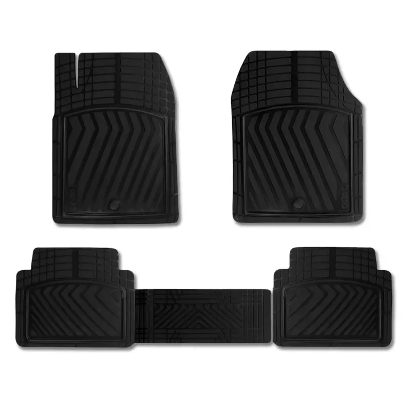 Fußmatten Gummimatten 3D Antirutsch für VW Golf 8 2019-2026 Gummi TPE Schwarz 4x Nur Heute