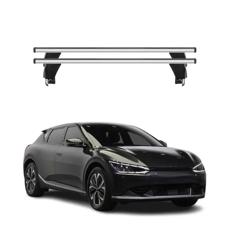 Menabo Dachträger Grundtäger für Kia EV6 2021-2026 50kg Aluminium Silber 2 tlg Wochenendangebot