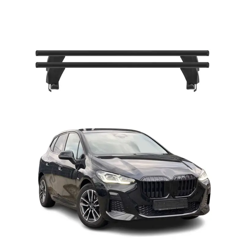 Sichere Zahlung Menabo Dachträger für BMW 2 Active Tourer U06 2021-2026 50kg Alu Schwarz 2x