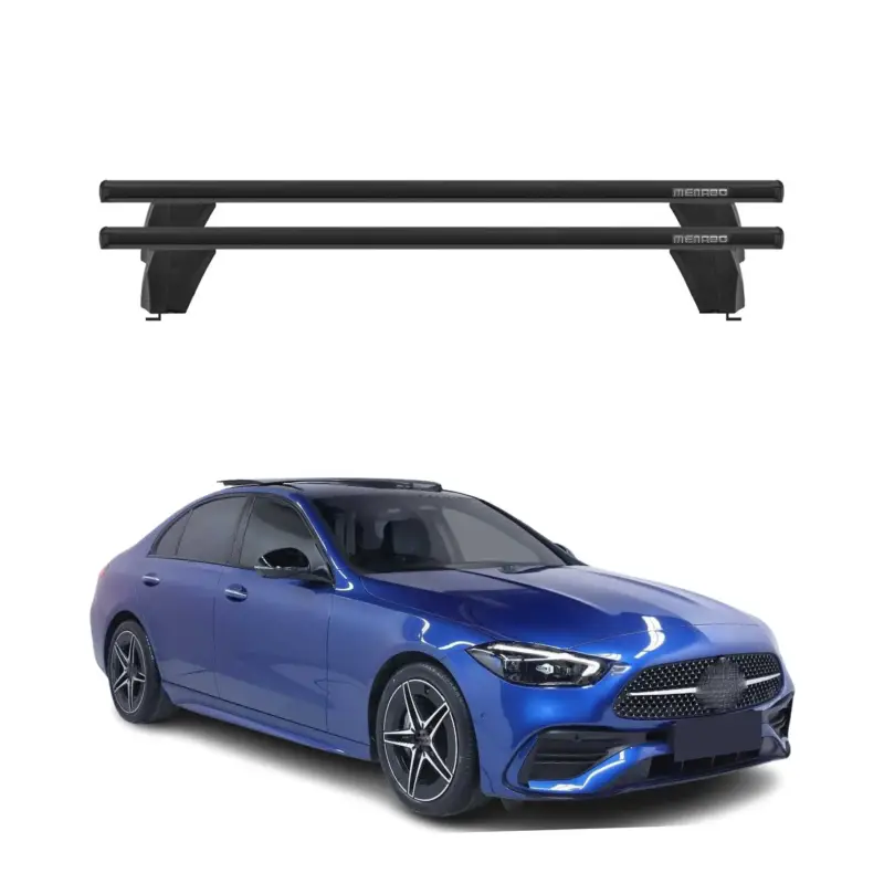 Menabo Dachträger für Mercedes C Klasse W206 Limo 2021-2025 75kg Alu Schwarz 2x Top-Preis
