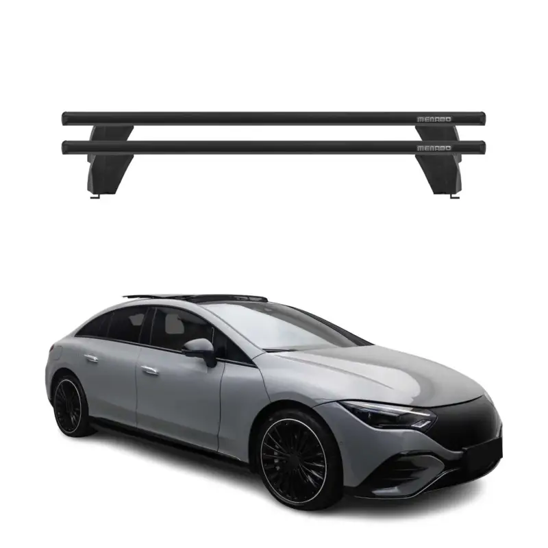 Top-Angebot Menabo Dachträger Grundtäger für Mercedes EQE V295 2023-2026 75kg Alu Schwarz 2x