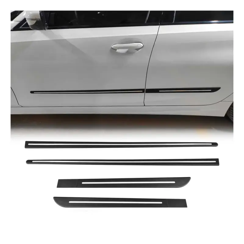 Versand Am Gleichen Tag Seitentürleiste Türleisten Türschutzleisten für Nissan Qashqai ABS Chrom 4x