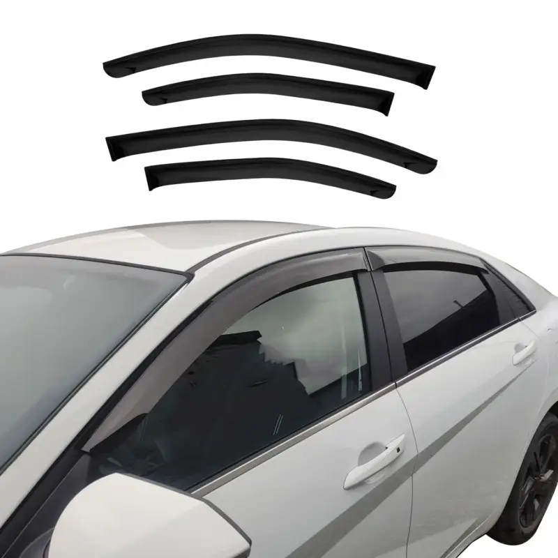 Versand Am Gleichen Tag 4x Windabweiser Regenabweiser für Skoda Octavia 2020-2026 Acryl Dunkel