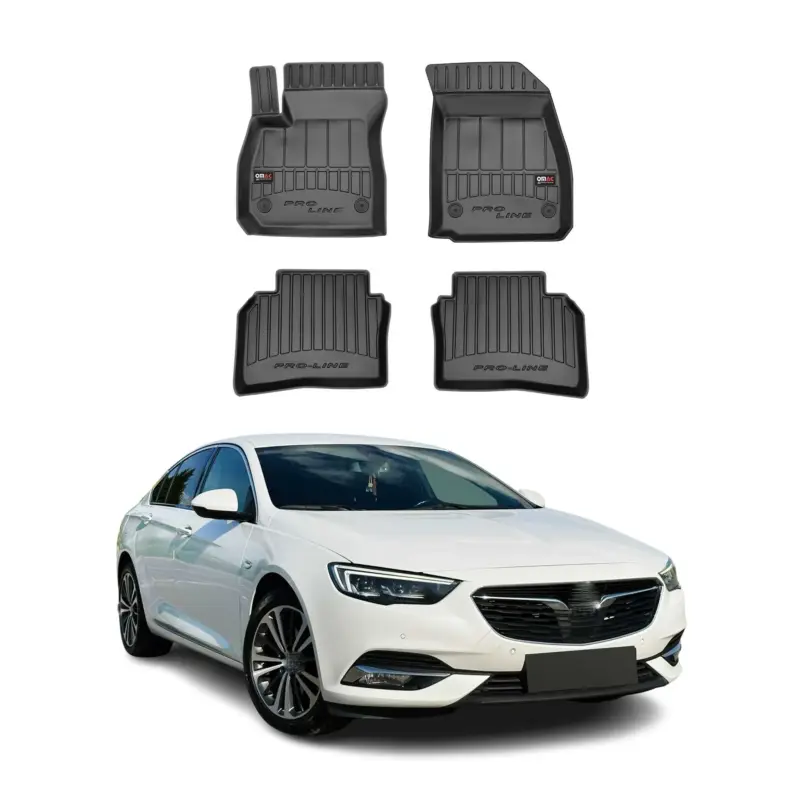 Zertifiziert OMAC Gummi Fußmatten für Opel Insignia B Sports Tourer 2017-2022 Premium TPE 4x