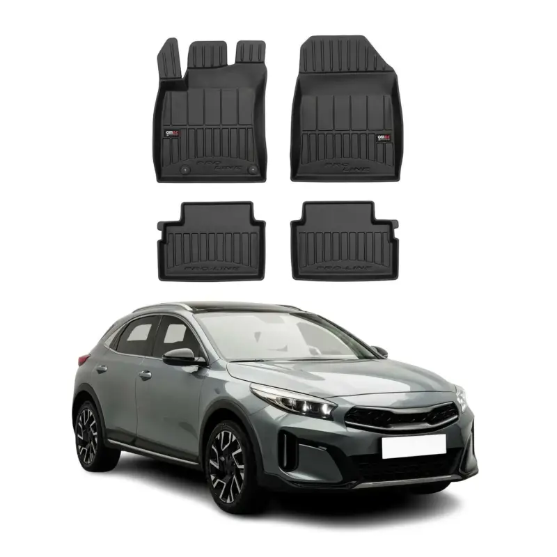 Versand Am Gleichen Tag OMAC Gummi Fußmatten für Kia XCeed 2019-2026 Premium TPE 3D Automatten 4tlg
